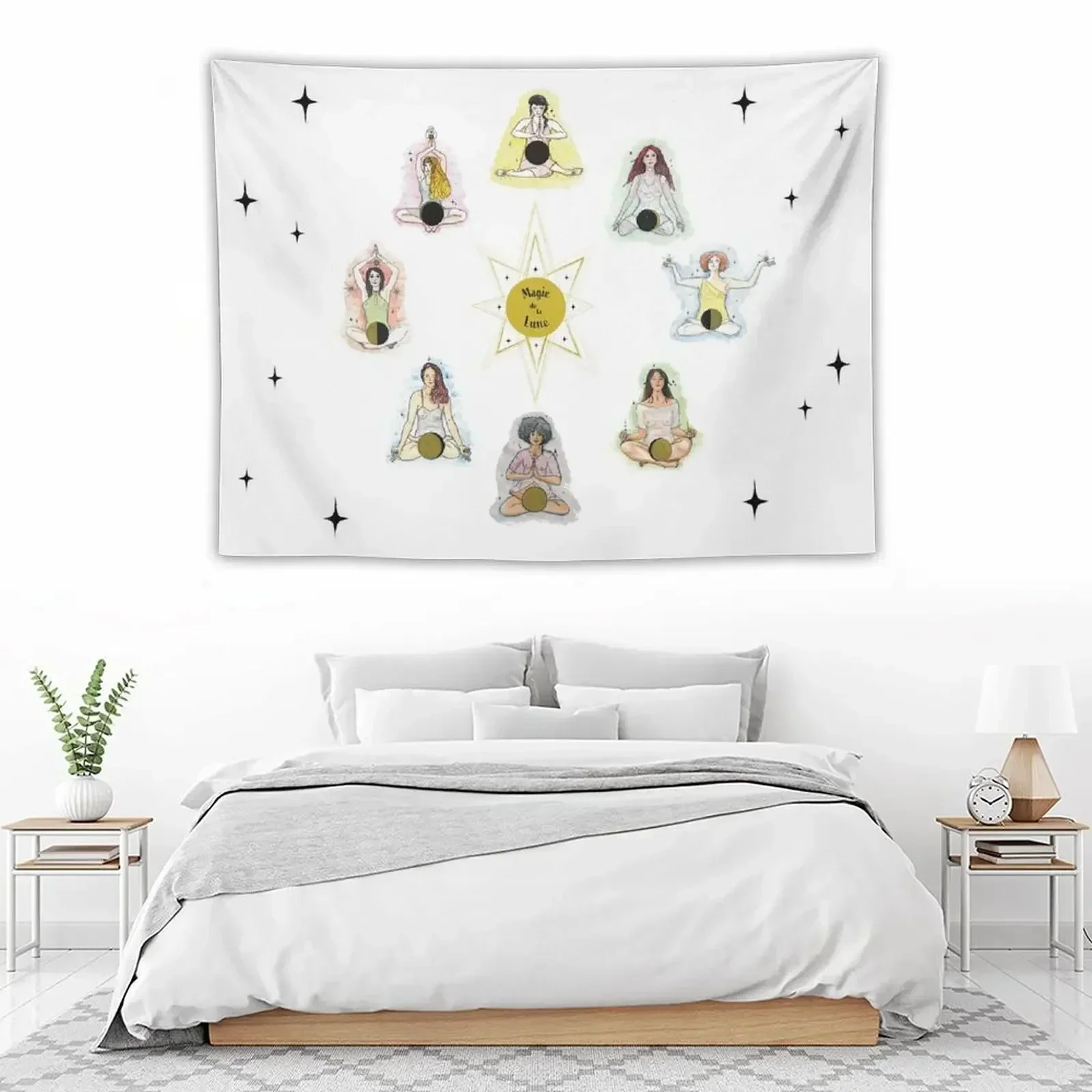 

Ladies of the Moon Tapestry Room Decore Aesthetic Home Decorating Decoration For Home Wall Hanging Wall Tapestry