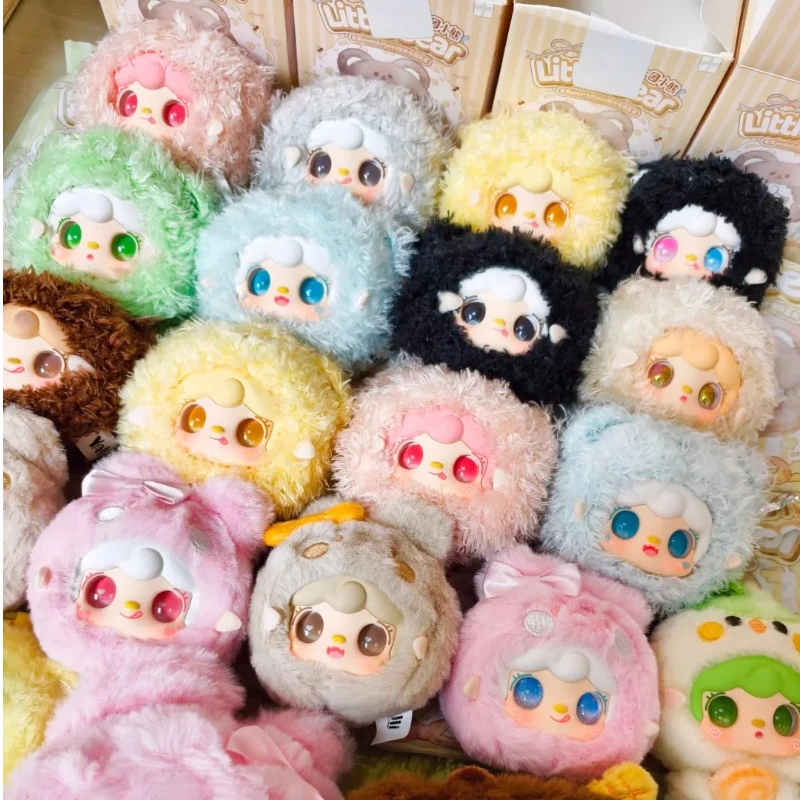 

Yooki V9 Little Bear Series Виниловая плюшевая слепая коробка Игрушка Милая мини-кукла Подвеска Сумка Очаровательный орнамент Таинственная коробка Подарок-сюрприз