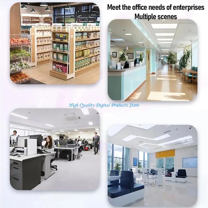 U2JE محطات الحضور متعددة اللغات نظام التحكم في الوصول بقفل مغناطيسي للمكتب #2