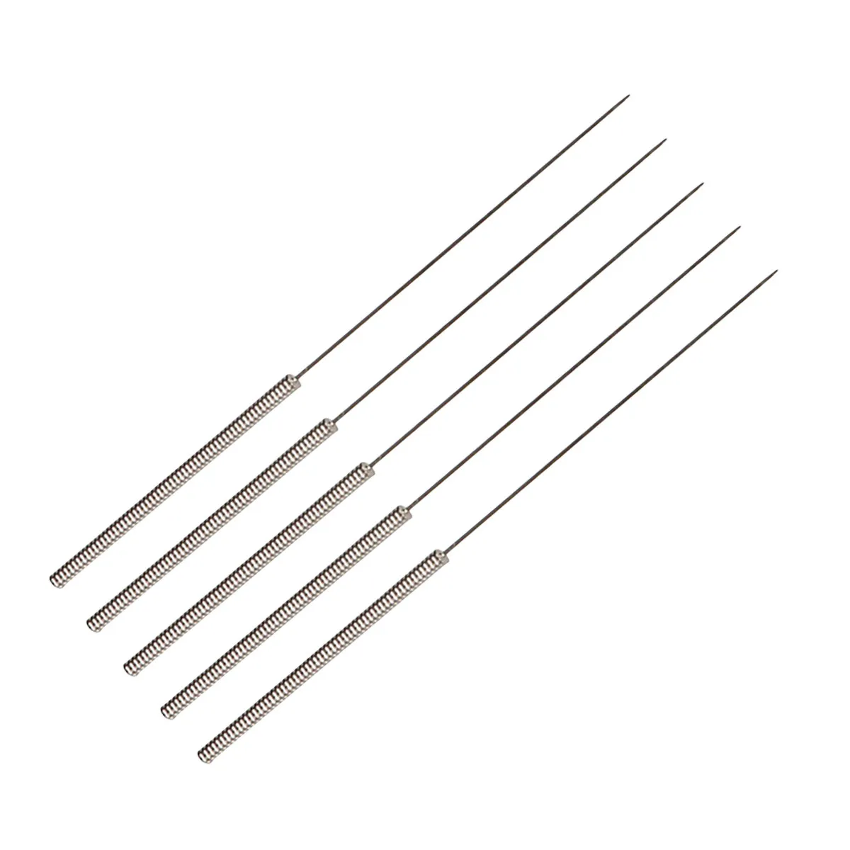 

Набор из 5 насадок для 3D-принтера, 0,15 мм, из высококачественной нержавеющей стали, для точной очистки сопла, совместим с дубликаторами и RepRap, для ABS и PLA