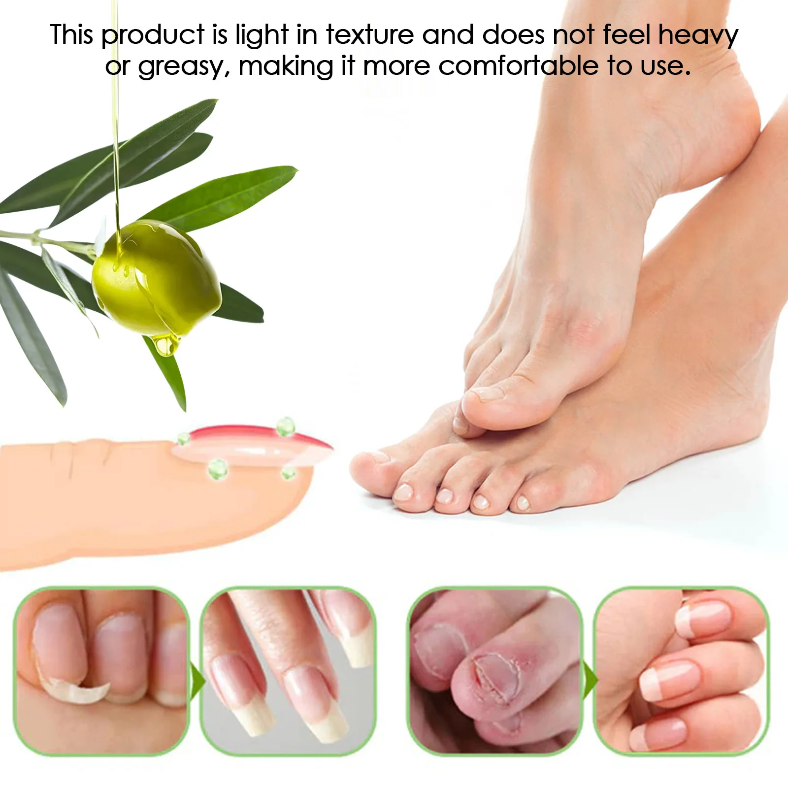 オーシャンジャスミンフラワーキューティクルオイルペン、ソフトネイルの修復、保湿とスムージング、増粘