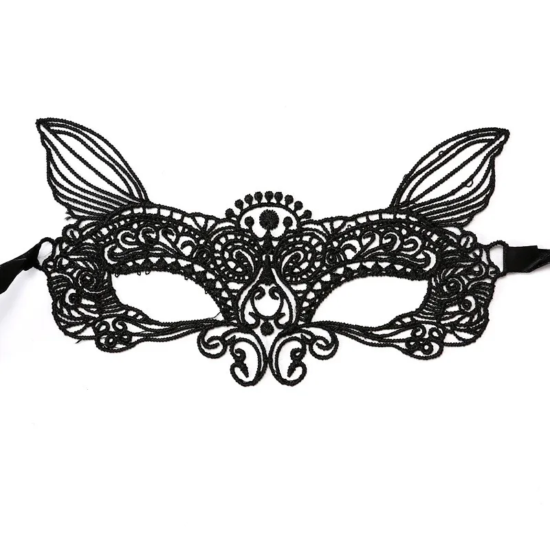 20 星座セクシーなレースマスクプリンセスマスク 1 個ブロンズ色のレースマスクレースアイマスク
