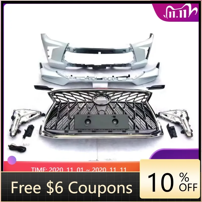 

Высокое качество и надежность, Новое поступление, тюнинг бампера Lx, старая смена, новый комплект кузова для подтяжки лица для 2008-2015 Lx570