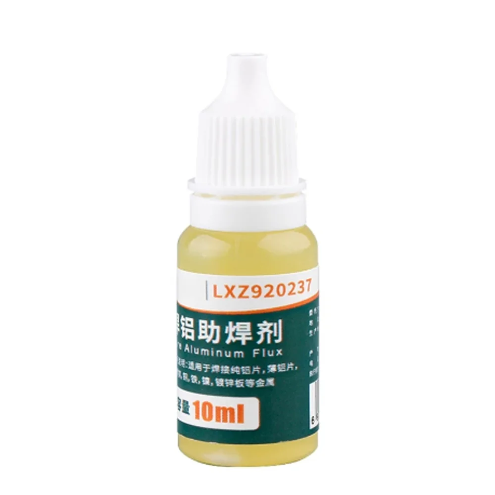 10ml/Bottle No-clean Liquid Flux Safe Welding Soldering Tool Advanced Quick Welding Oil For Pure Aluminum/Stainless Steel/Copper