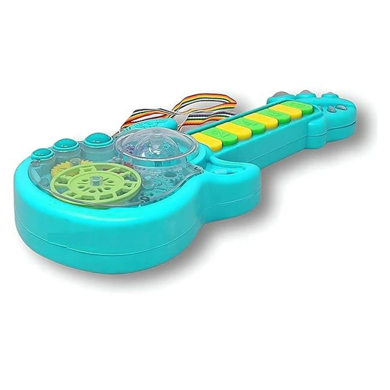 Musical Guitar For Toddlers, Musical Guitar With Flashing Lights And Sounds, Violin Played By Babies And Toddlers