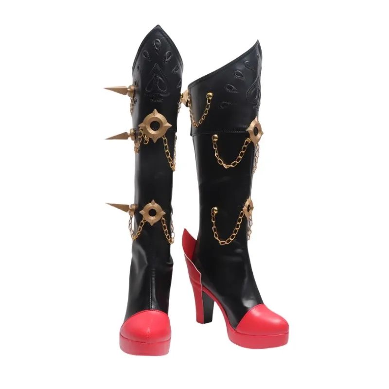 Zenless Zone zéro Lucy Cosplay chaussures bottes Luciana Auxesis chaussures Theodoro De Montefio fils De Calydon Halloween femmes accessoires