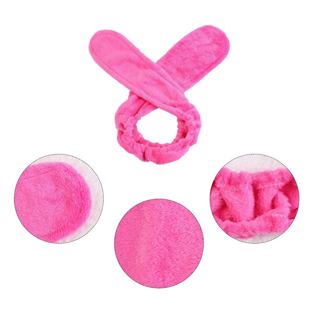 Flexible No Heat Hair Curling Like Rabbit Ears Hairstyle Tool Heatless Hair Curlers Waves and Curls Gentle Ribbon