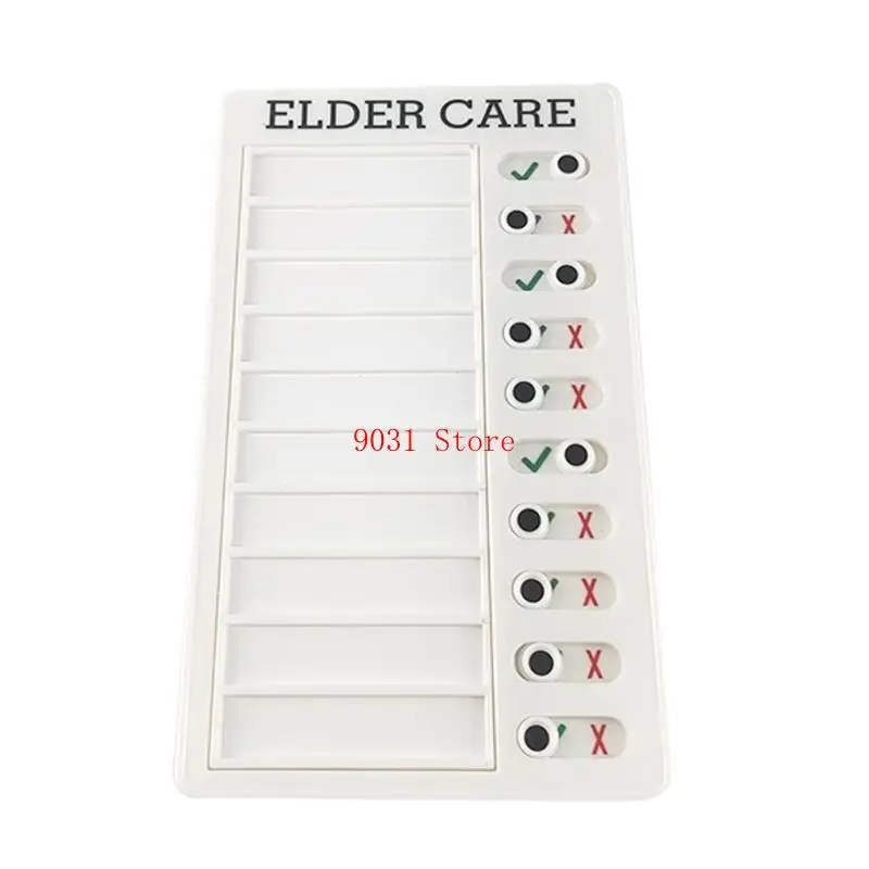 Multi-purpose Adjustable My Chore Checklist Board for Home Classroom Office Wall