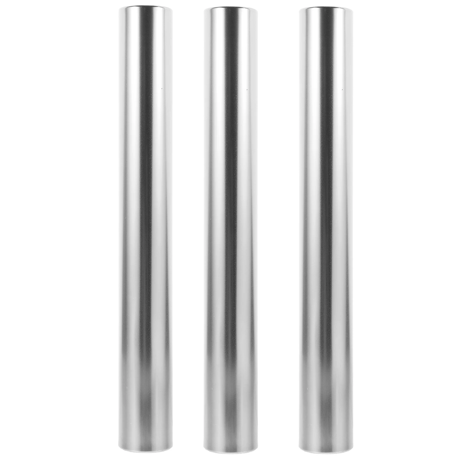 

3Pcs Aluminum Relay 38mm Track Sticks for Kids Racing Kids Relaying Sticks Supplies Sports Field Outdoor Tools
