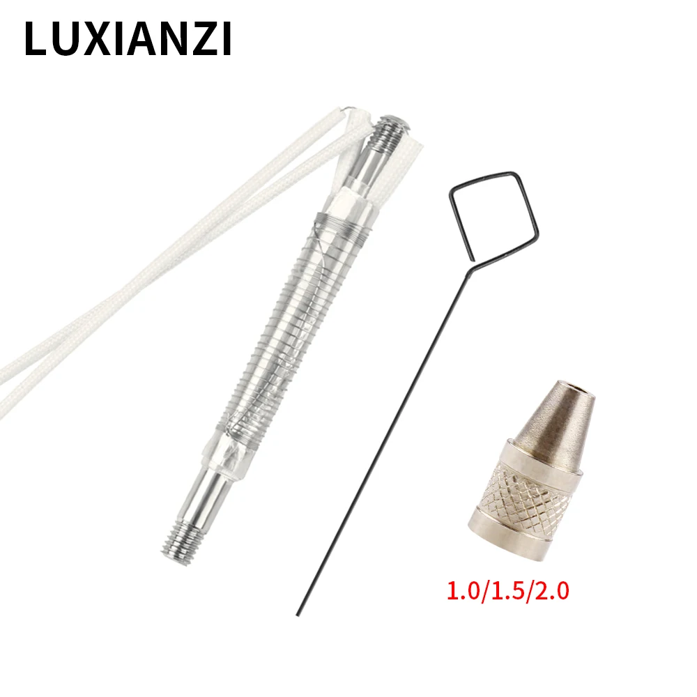 LUXIANZI Electric tin suction device Replacement Core 1.0 1.5 2.0 Nozzle For Solder suction Heating Element Weld solder Tool