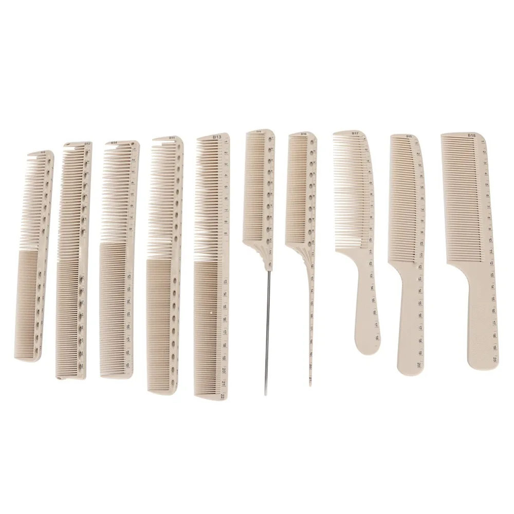 

Heat Resistant Professional Hairdressing Comb Flexible Antistatic Barber Hair Styling Comb Professional Durable