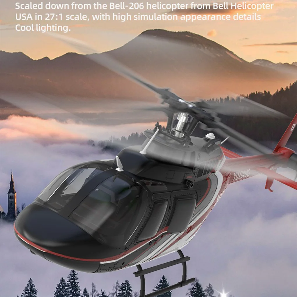 2025 6CH YU XIANG 2.4G Bell-F08 Helicopter Brushless Motor 6-Axis Gyro 120M Remote control Distance Helicopter Toys for Beginner