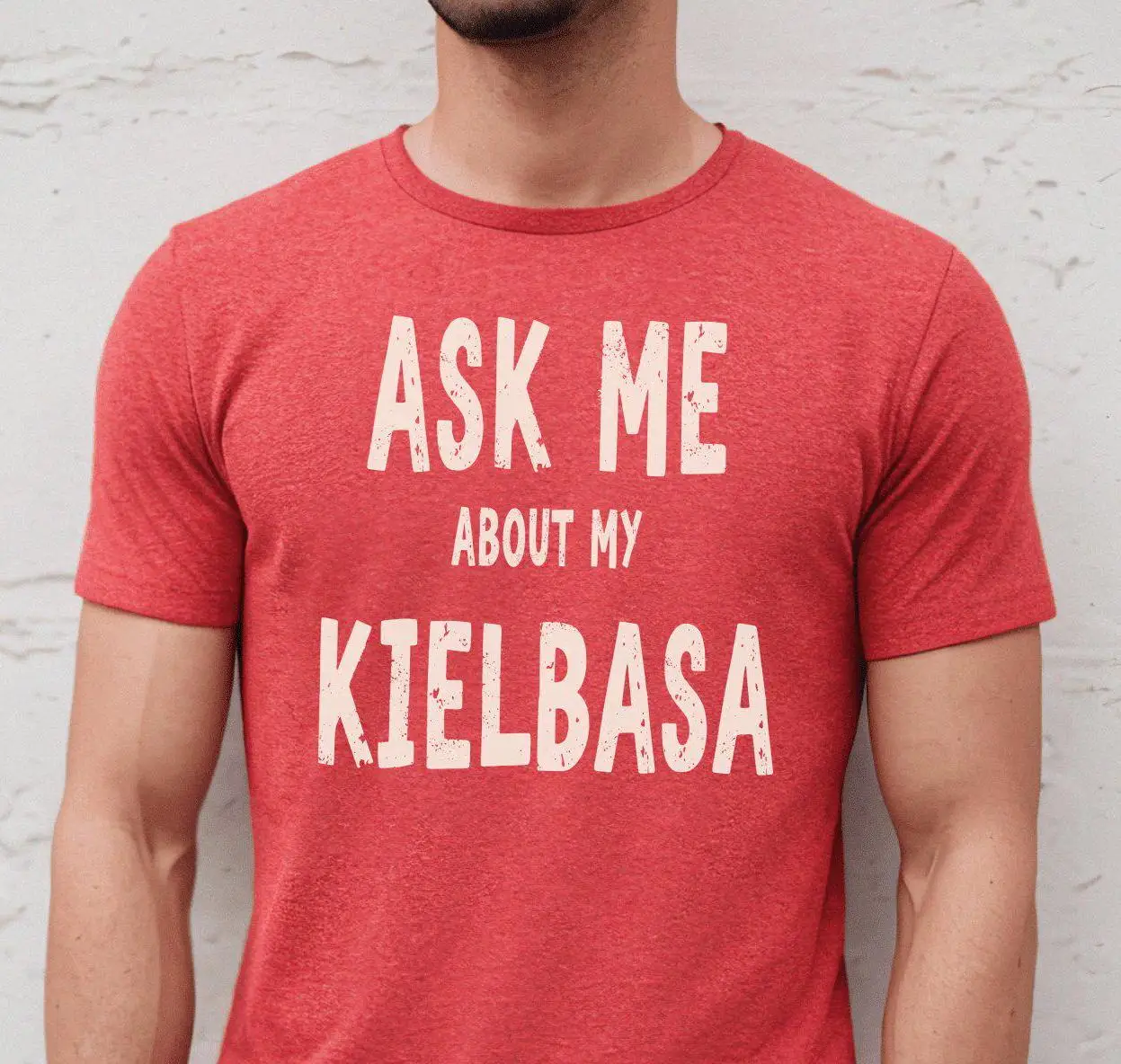 

Funny Dyngus Day T shirt Ask Me About My Kielbasa Polish Dupa Poland Polska Butcher Buffalo NY 716 Sausage Lover