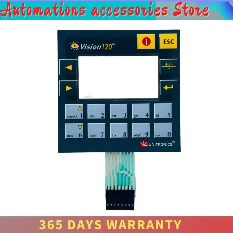 Vision120 Membrane Button Switch for UNITRONICS Vision 120 Vision120 V120-22-T2C V120-22-T40 V120-22-R6C Keypad Keyboard
