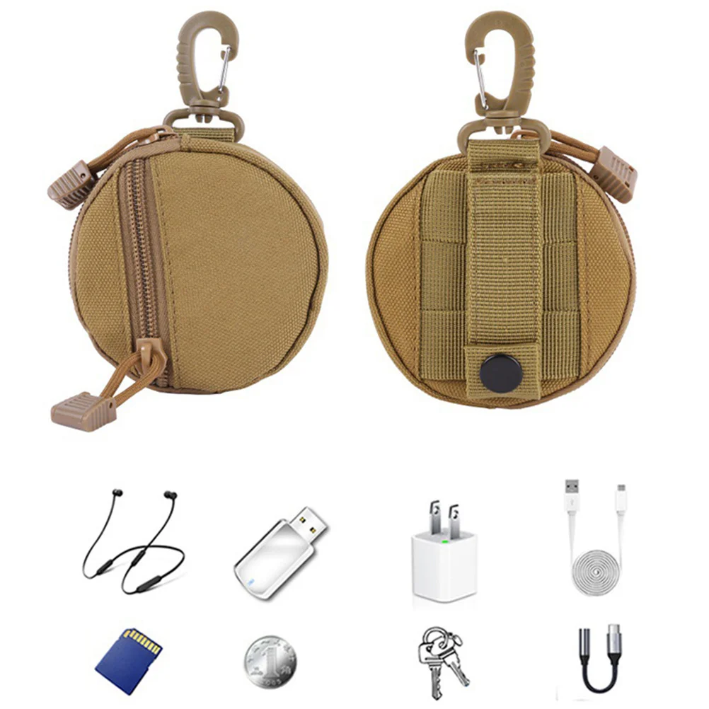 Durable Key Pouches Waterproof Storage Bag for Men Women Students Easy Closure Dust Water Protection Portable Key Pouches