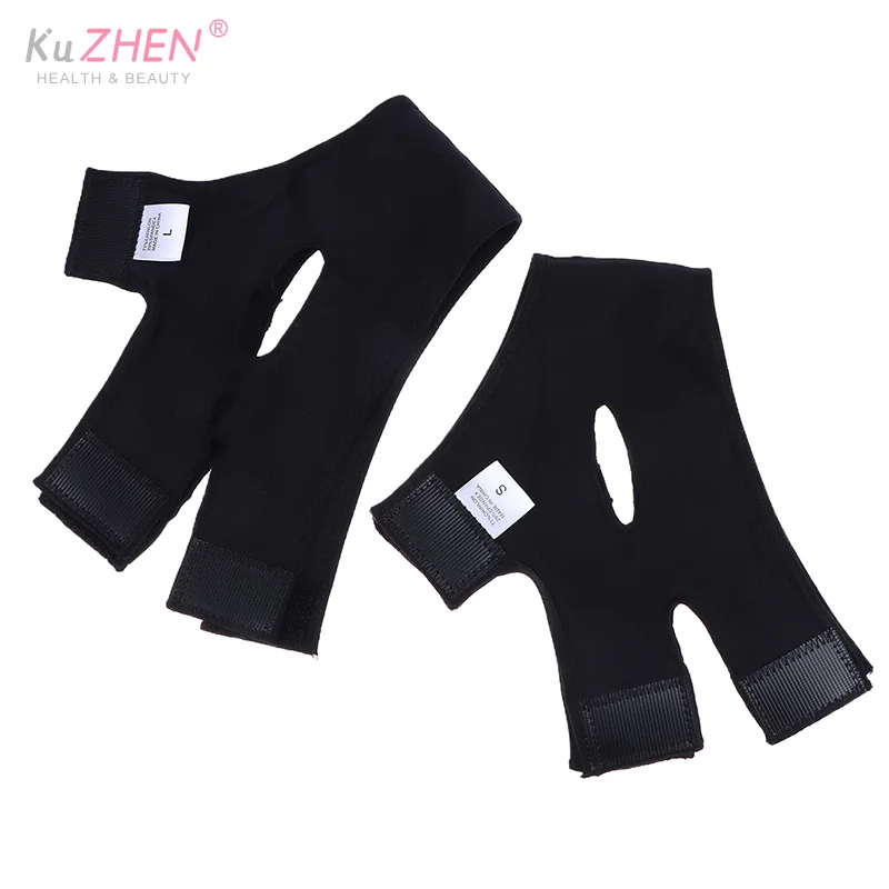 قناع شد الوجه، قناع الخد والذقن والرقبة التخسيس وحزام رفيع، قناع الوجه الرقيق للوجه #5