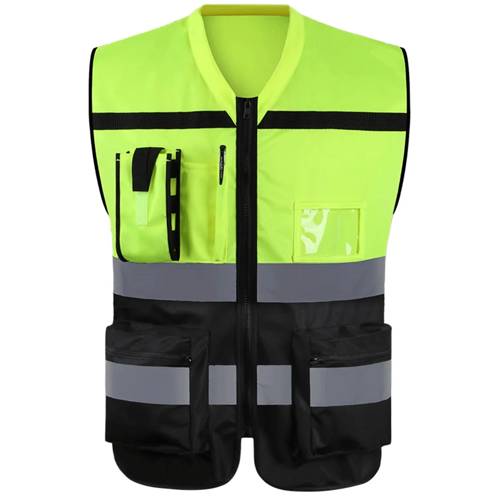 Motorcycle Accessories High Visibility Reflective Vest Belt Night Running and Cycling Safety Security Warning Vest Night Riding