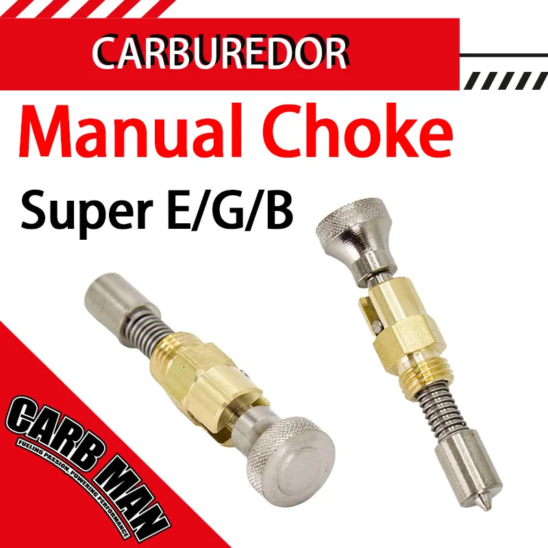 

Motorcycle Carburetor Manual Choke Plunger Starter Valve For Harley S&S Super E/G/B Super E Super G Super B