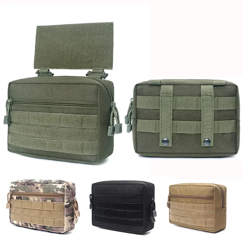 Tactical Molle EDC Pouch Drop Pouch Chest Rig Pack Combat Hunting Waist Ba Magazine Pouch Utility Tool Pack Camping tourism