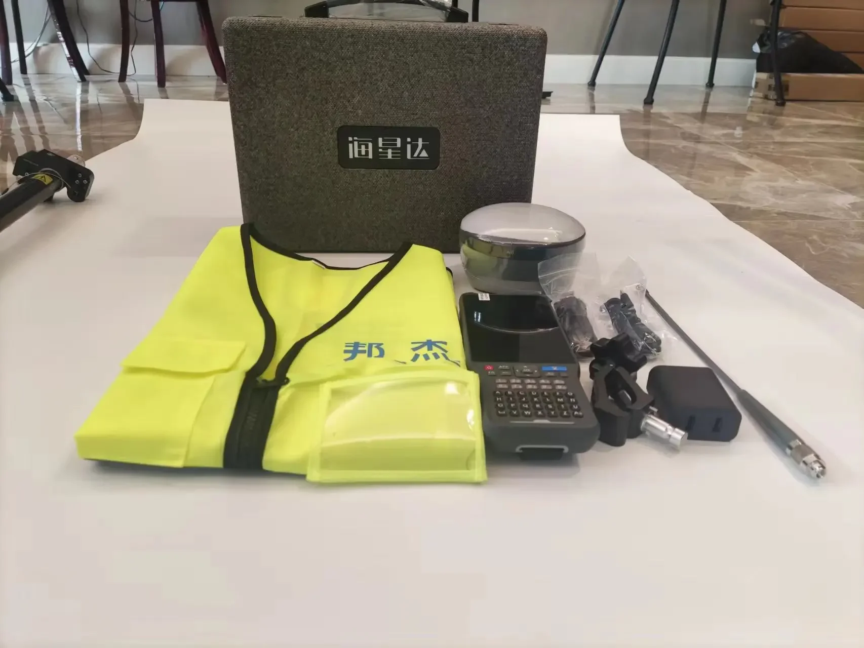 RTK visual VRTK de alto objetivo con 1408 canales y GNSS UM980 con base IMU y estación Rover para topografía terrestre