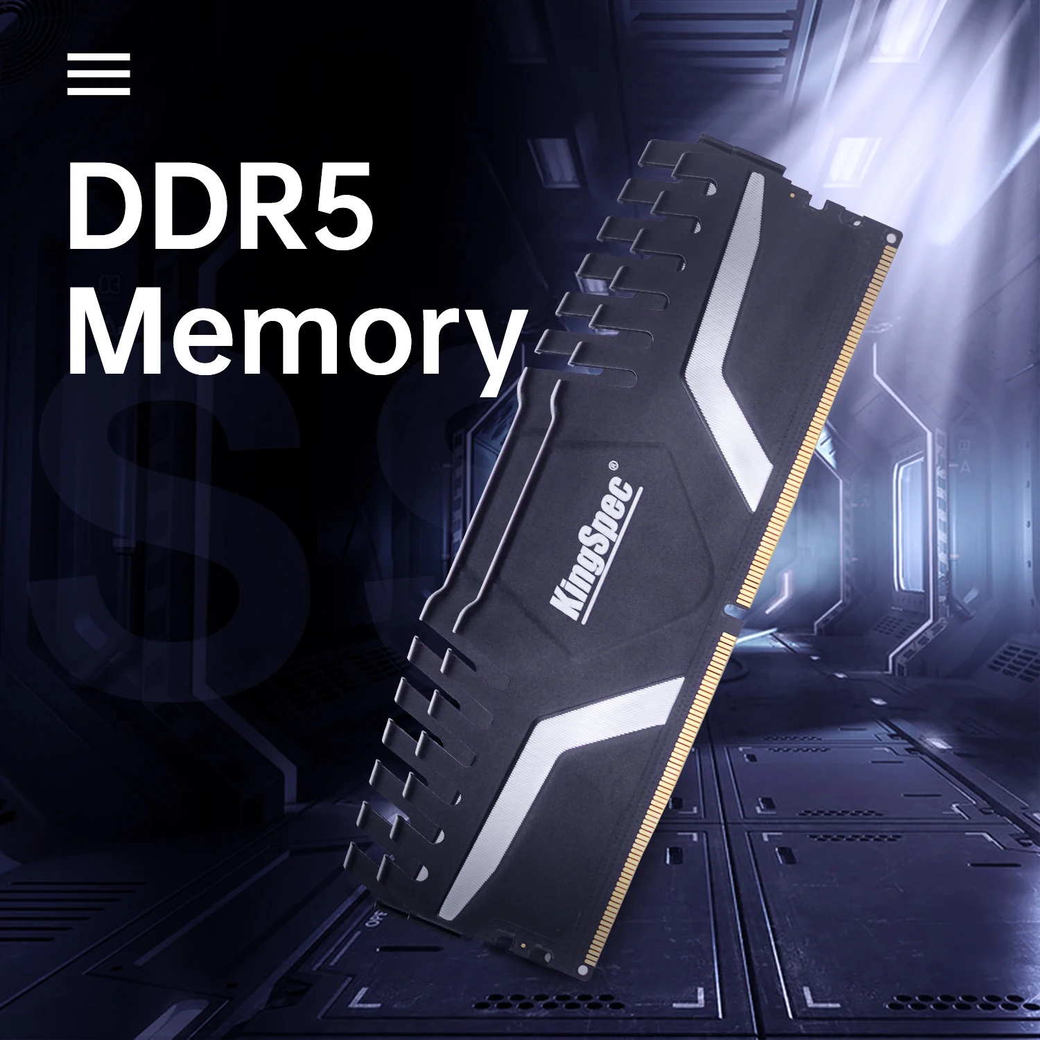 KingSpec DDR5 RGB RAM Memory DDR5 RAM PC 16GB 32GB 16GBx2 6000MHz 6400 MHz RAM Memory Module for Desktop