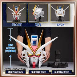 Gundam Seed Freedom Anime Figure Strike Freedom Gundam Bandai BN HEAD Collection Collectible Figure 53cm Decor Birthday Gift