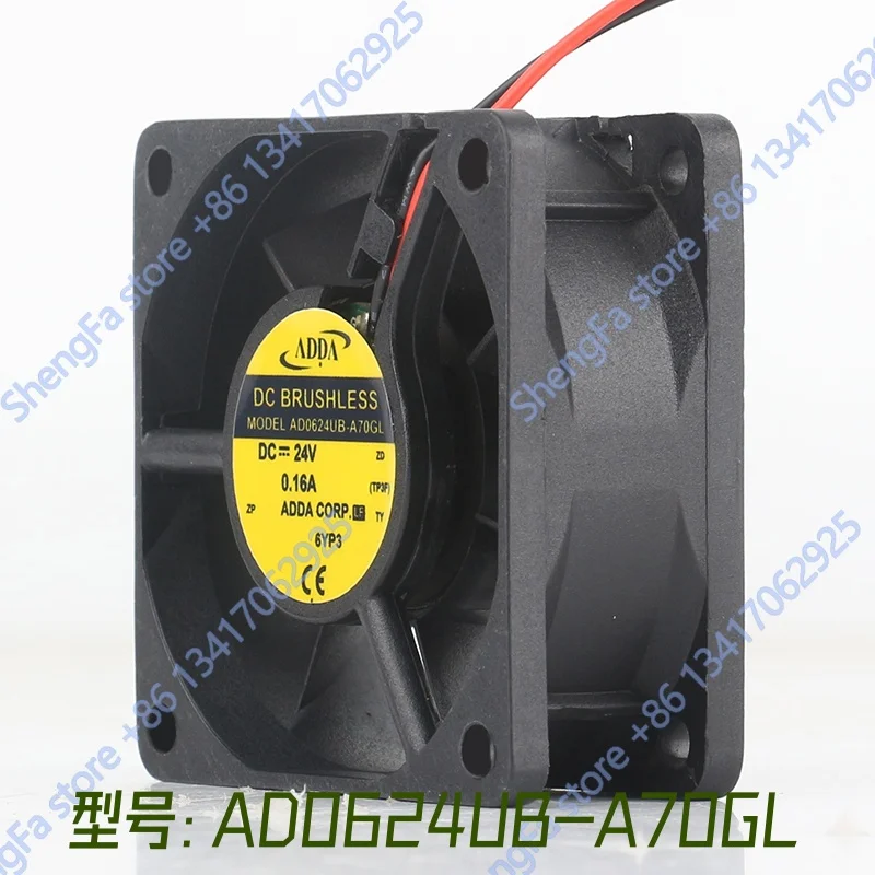 cooling fan New ADDA DC24V 0.16A AC EC 6025 6CM 60X60X25MM Automatic Ultra-high speed large air volume AD0624UB-A70GL