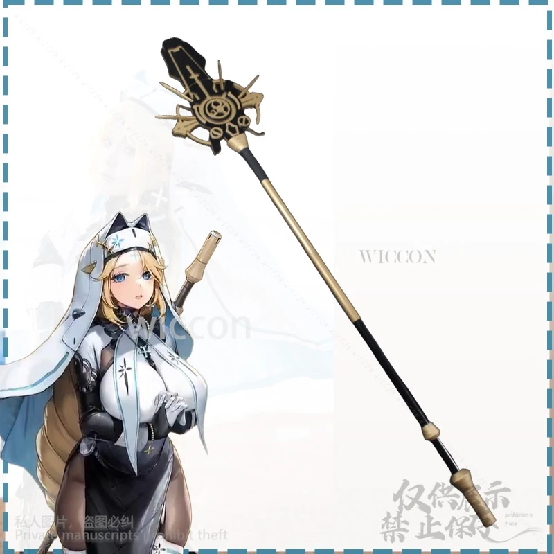 Juego de Anime diosa de la victoria Cosplay NIKKE princesa Sexy vestido de monja sin espalda gótico Punk Lolita sombrero de Halloween accesorios personalizados