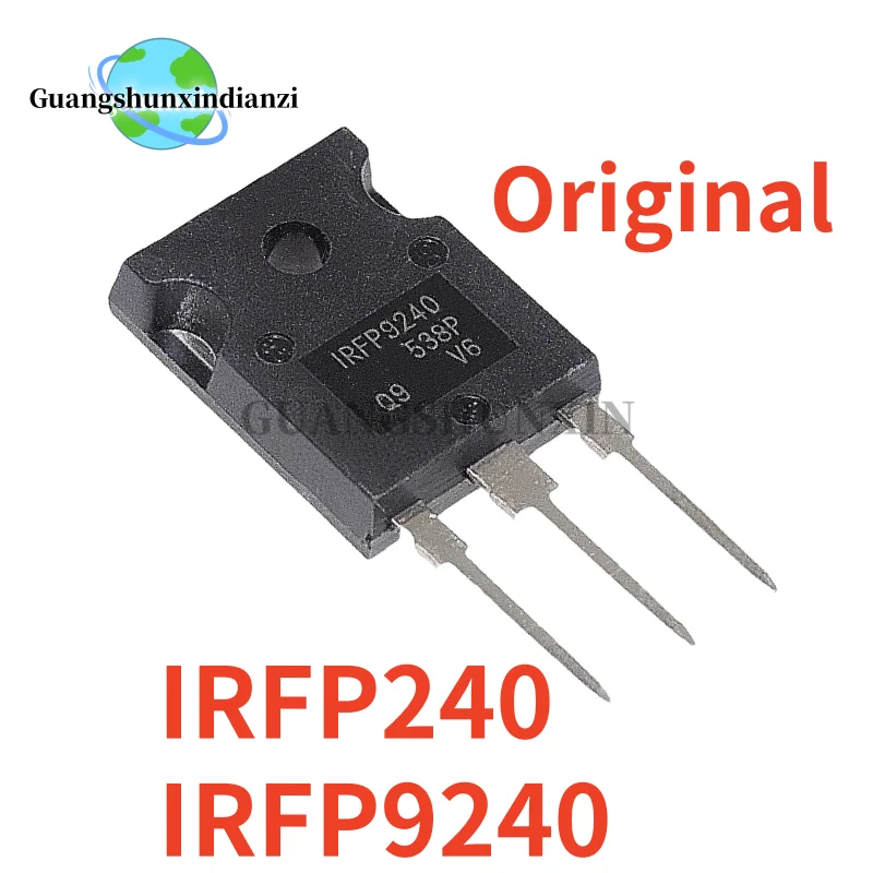 5 paia/5 PZ Nuovo Originale IRFP240 IRFP9240 PBF TO-247 12A/200 V MOS transistor ad effetto di campo In Magazzino