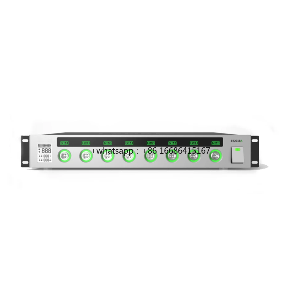 

8 Channel Battery Analysis Meter Li-ion Coin Cell Tester Battery Charging and Discharging Tester For