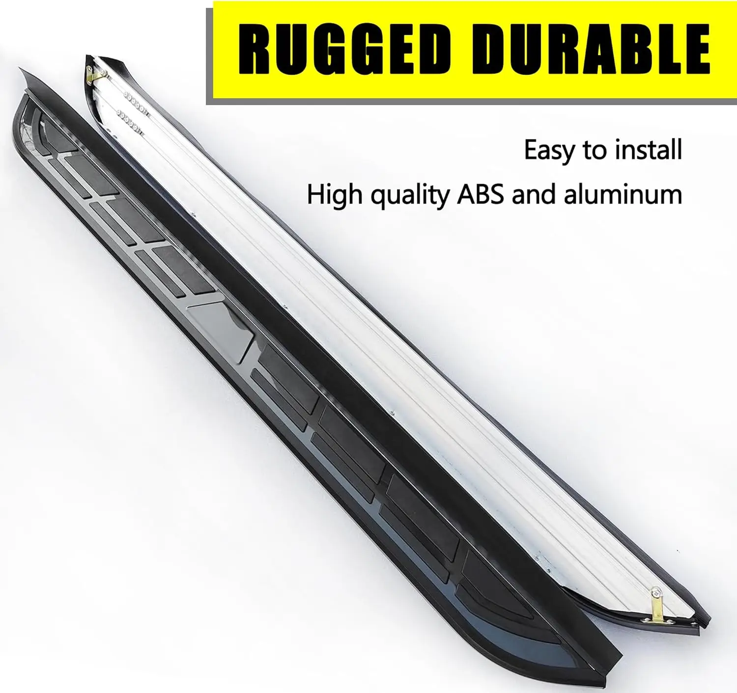 2 قطعة يناسب تويوتا جراند هايلاندر 2024 2025 2026 Nerf بار ثابت الباب الجانب خطوة دواسة تشغيل المجلس