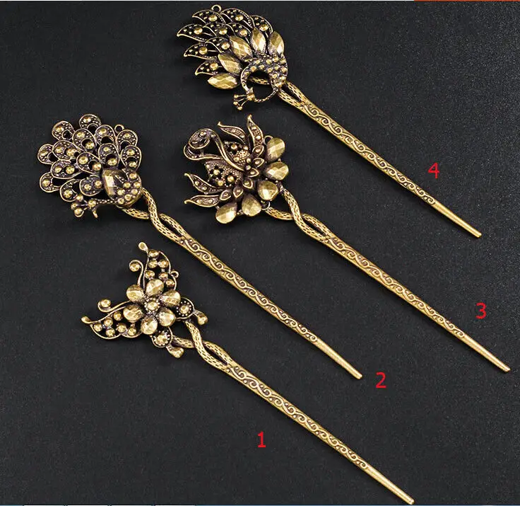 

Copper Brass Cigar Needle Knife Drill Accessories Prevent Hot Hands Hairpin Gift