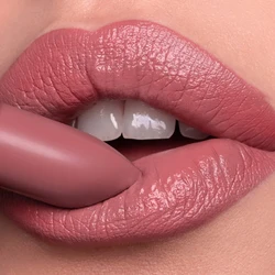 5 Color Matte Nude Lipstick Waterproof Long Lasting Non-stick Cup Lip Stick Sexy Pink Velvet Nude Lipstick Women Makeup Cosmetic
