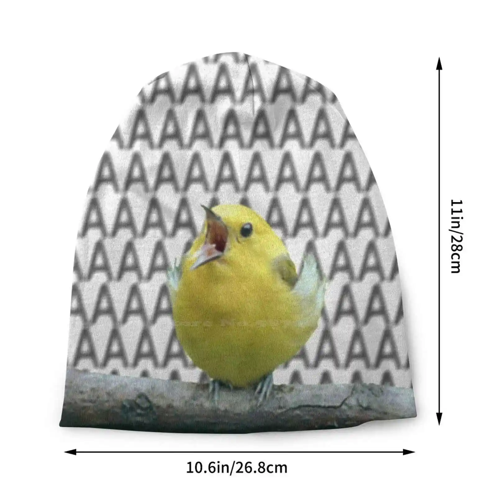 Birb Knitted Hat Warm Beanie Outdoor Caps Bird Aaaaaaaaaaaaaa Dank Meme Birb Memes Instagram Snapchat Facebook 9gag Tumblr Meme