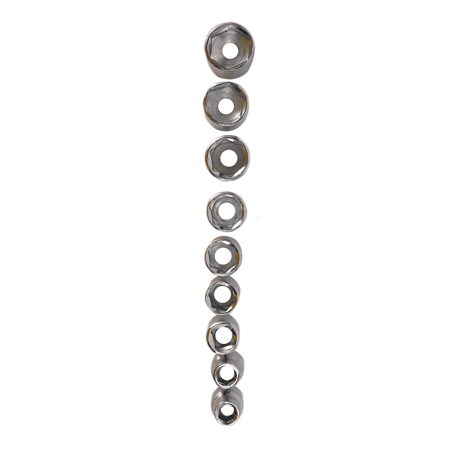 LLCS-Hand Tools 9Pcs /10Pcs 1/4 Inch Drive Hex Bit Socket Wrench Set Sleeve Wrench Set Wrench Adapter 5/6/7/8/9/10/11/12/13Mm