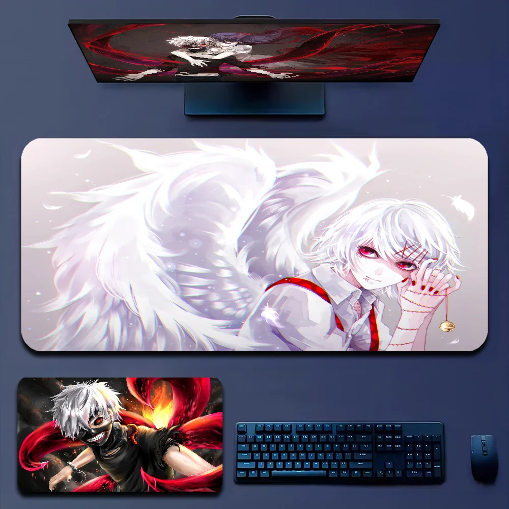 

Tokyo Ghou Rubber XXL Gaming Laptop Computer Desk Mat Mouse Pad Mouse Mat Notbook Mousepad Gamer