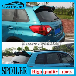 For SUZUKI VITARA Spoiler 2014-2017 VITARA SPOILER High Quality ABS Material Car Rear Wing Primer Color Rear Spoiler