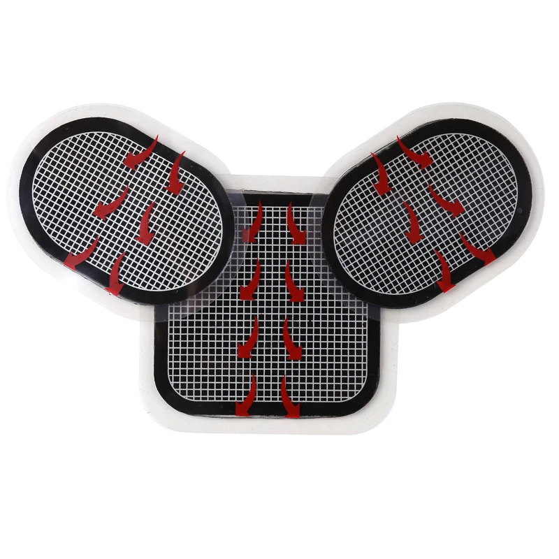 3pcs/Set Abdominal Gel Stickers for Fitness Weight Loss Muscle Trainer ABS Replacement Gel Pads for Enhanced Workout Performance