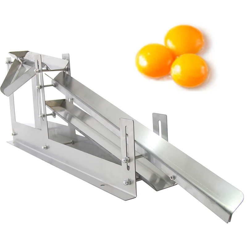 Small Commercial 304 stainless  Manual Egg White And Yolk Separator steel Liquid Separation Machine For Duck Hen Eggs