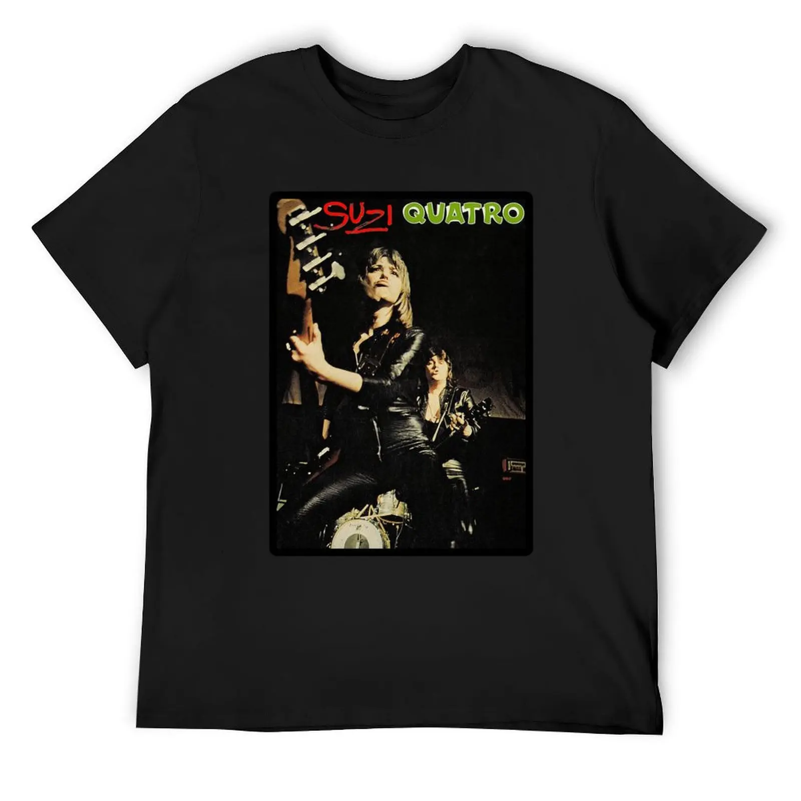 SUZI QUATRO T-Shirt summer clothes baggy shirts oversized t shirt men