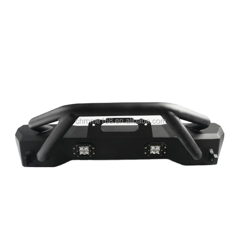 

Maiker Offroad Steel Front Bumper Guard For Jeep Wrangler JK Accessories Bull Bar With LED Light