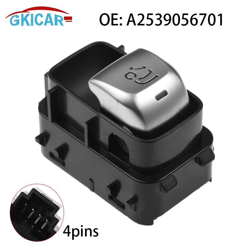 A2539056701 2539056701 Door Lock Switch For Mercedes Benz EQC GLC 220 250 300 2539050000 2059051710 2139055303