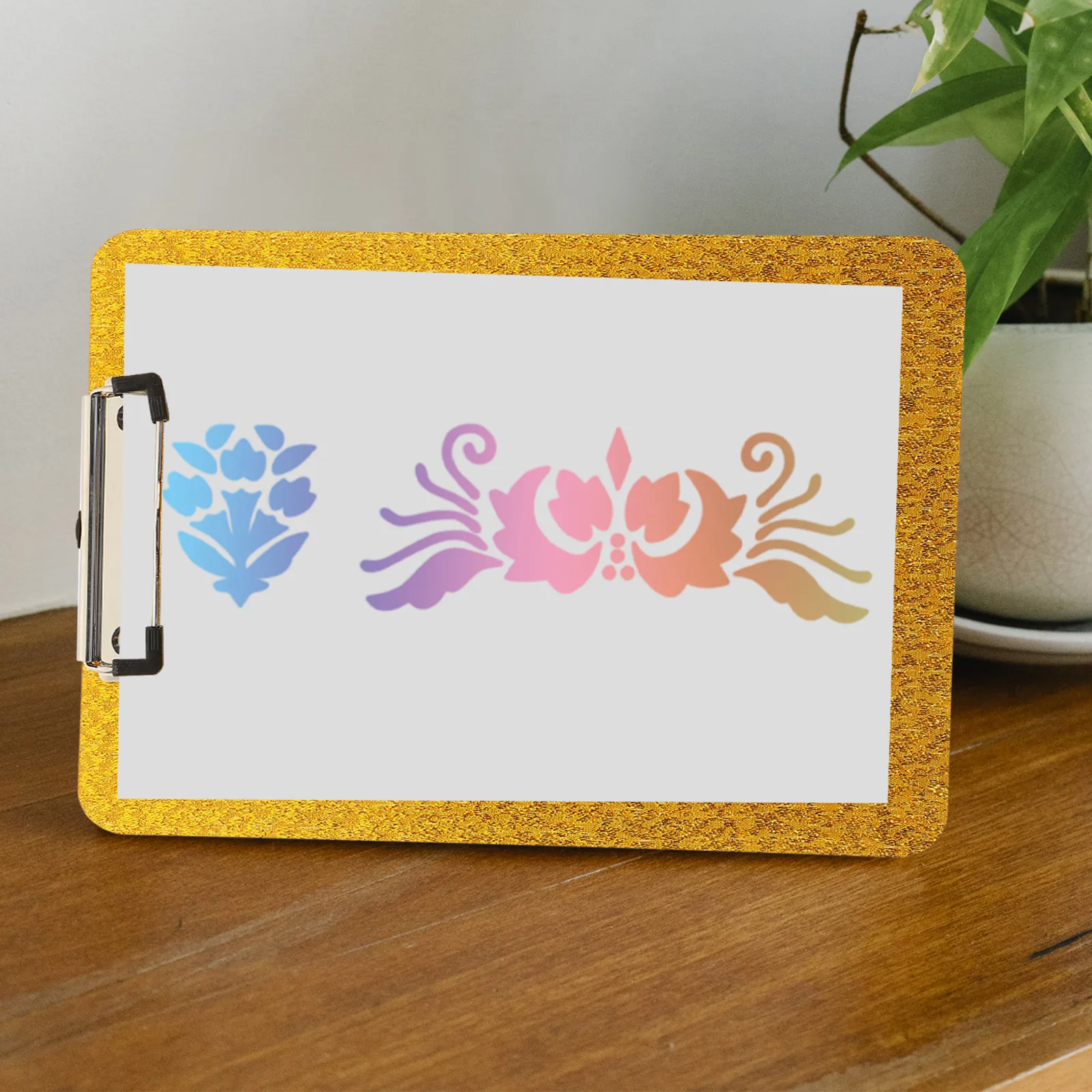 

Portable Acrylic Clipboard Writing Board Lightweight Multi-Function File Clip for Students Office Workers Teachers Document