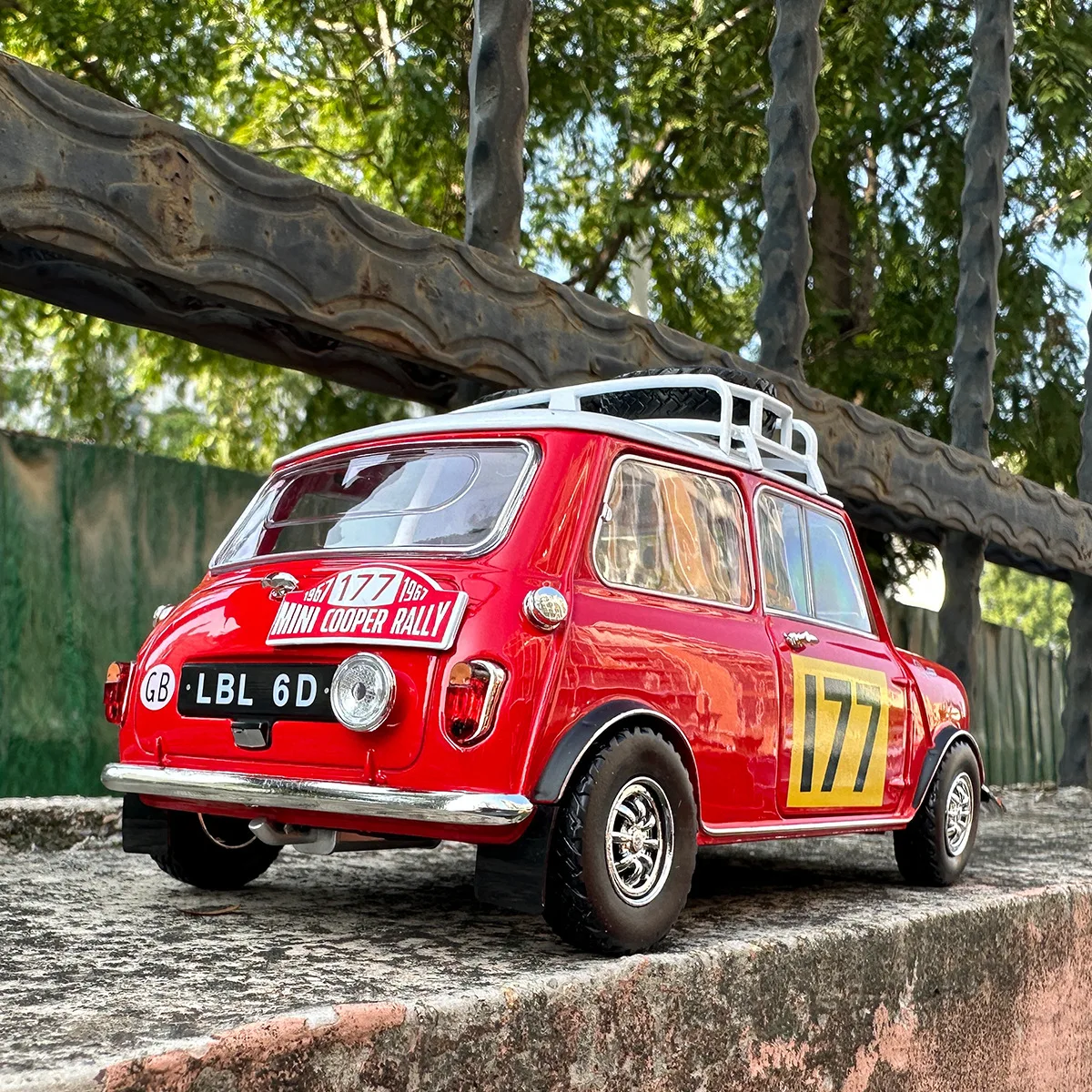 1:18 BMW MINI COOPER Alloy Car Diecasts & Toy Vehicles Car Model Miniature Scale Model Car Toy For Children