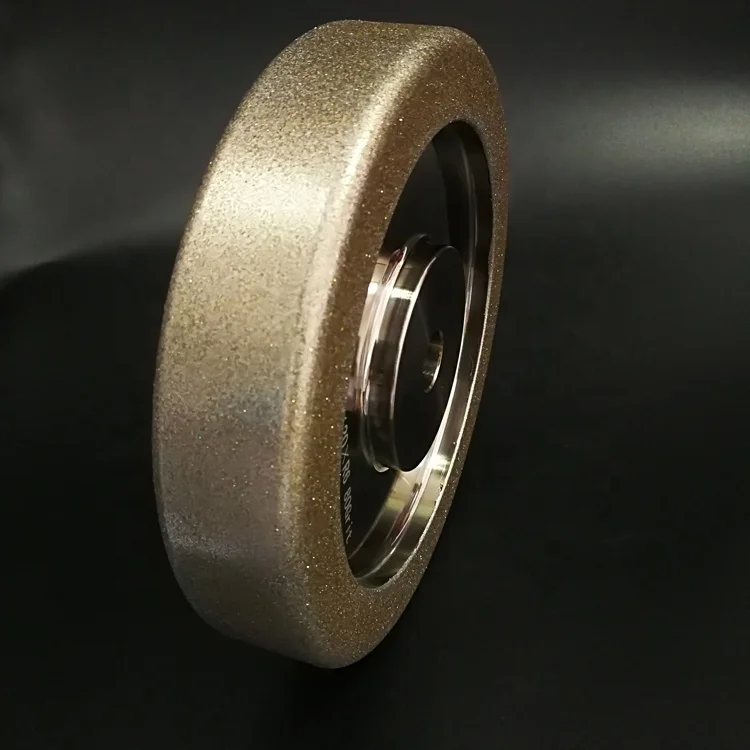 Round edge radius arc CBN diamond profile grinding wheel