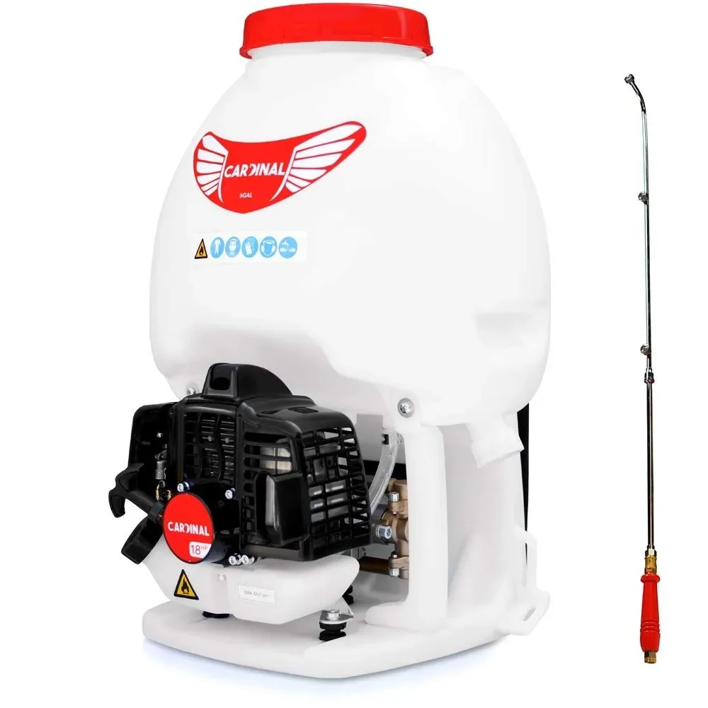 

1.8HP Gas Powered Backpack Sprayer 435 PSI Pump 5 Gallon Tank for Liquid Insecticide Pest Control Sprayer Only