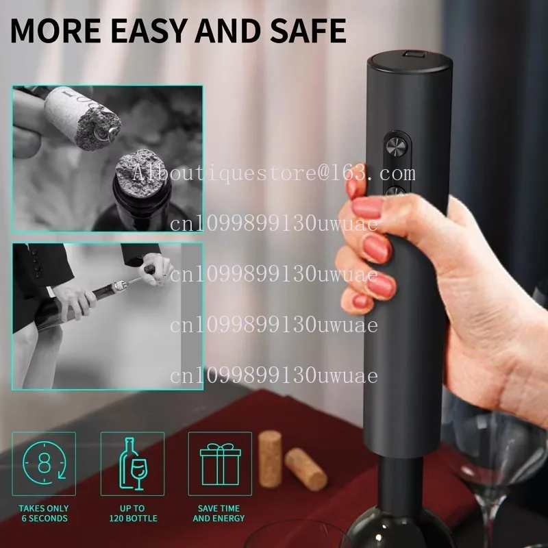 Multifunctionele batterijflesopener Elektrische wijnflesopener