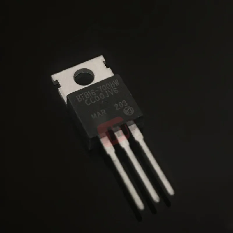 5pcs/lot BTB16-700BW TO-220 16A 700V In Stock