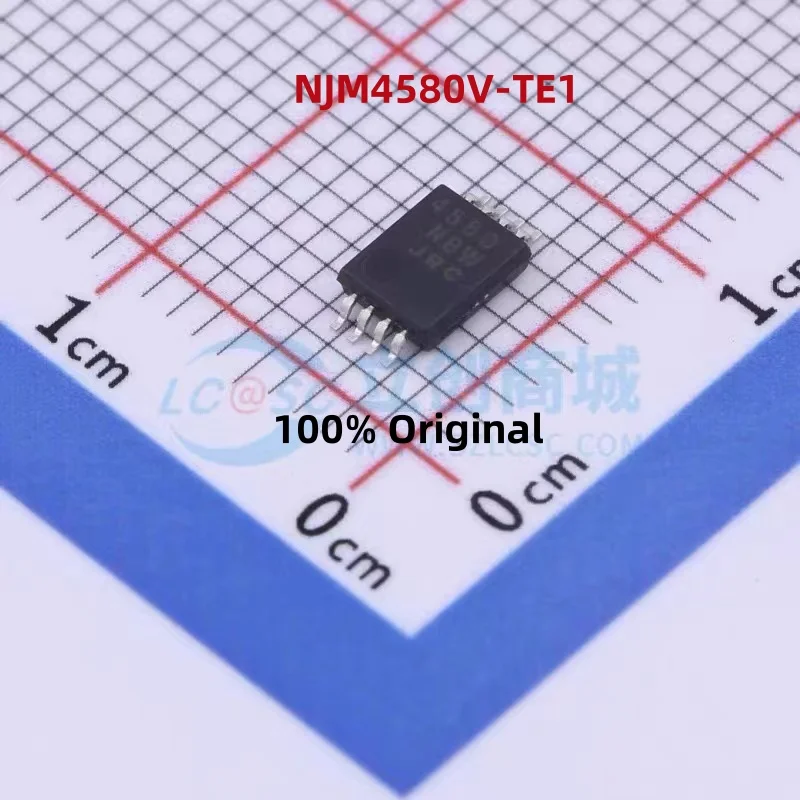 10PCS 100% New NJM4580V-TE2 NJM4580V-TE1 NJM2068V-TE1 SSOP-8 Brand New Original Chips ic