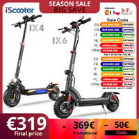 iScooter IX4/IX6  Electric Scooter 800W/1000W Powerful Electric Kick Scooter 10INCH 11INCH  OFFroad Tire E Scooter  40-45km